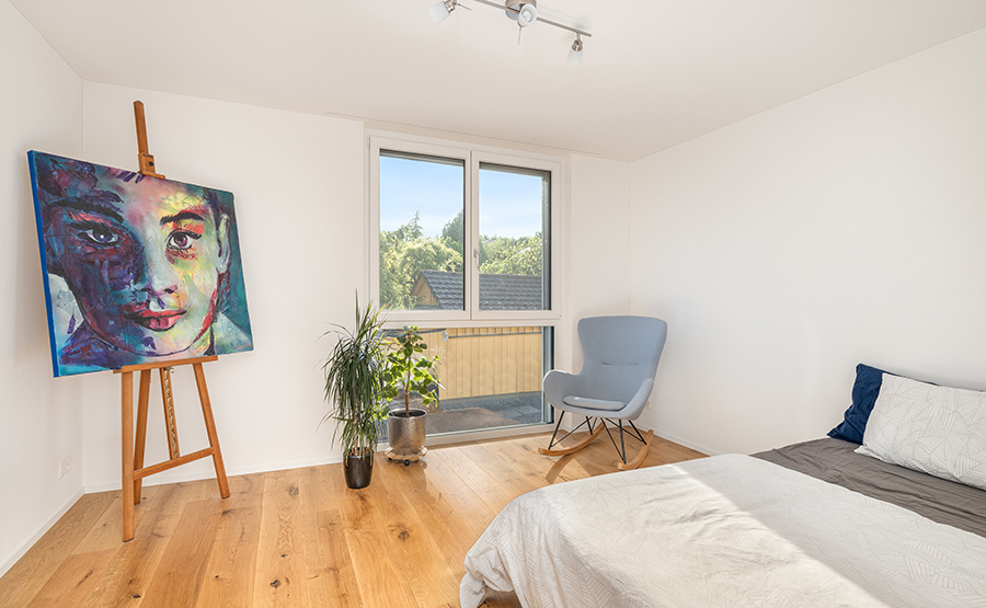Einfamilienhaus mit Balkon