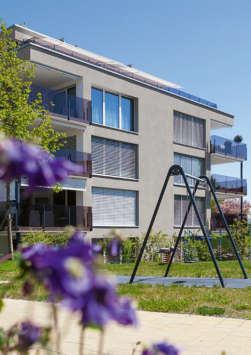 Mehrfamilienhaus mit Atmoshaus bauen